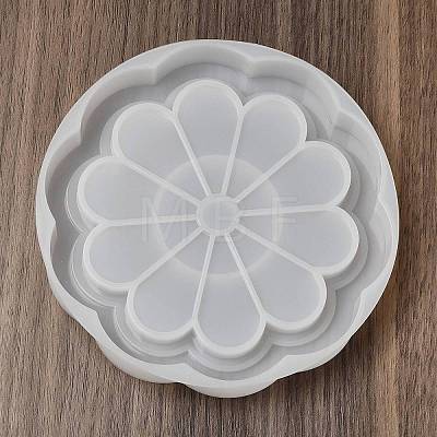 Flower Serving Tray DIY Silicone Molds DIY-G109-04A-1