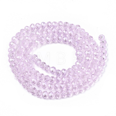 Electroplate Glass Beads Strands LS-EGLA-A034-T3mm-A22-1