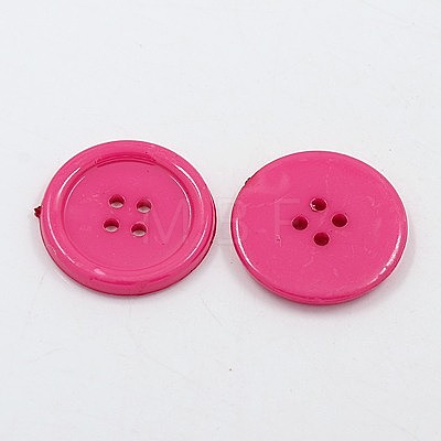 Acrylic Sewing Buttons BUTT-E076-D-03-1