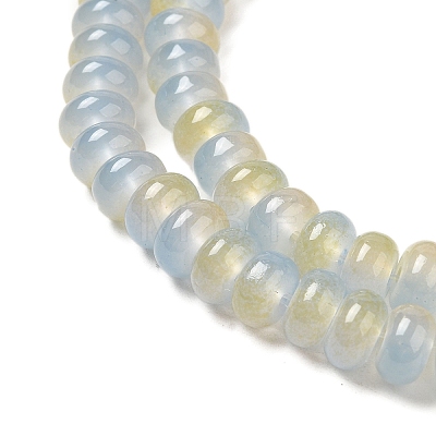 Baking Paint Glass Beads Strands DGLA-C003-01C-1