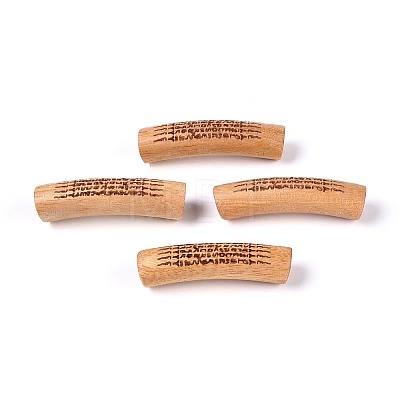 Natural Bocote Wood Beads WOOD-N021-09A-1