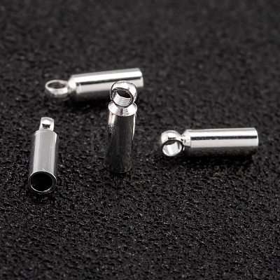 Brass Cord Ends KK-H759-40A-S-1