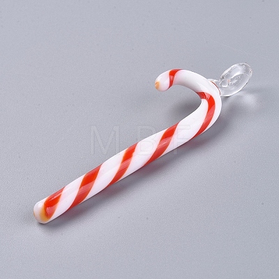 Christmas Handmade Lampwork Big Pendants LS-LAMP-G141-01-1