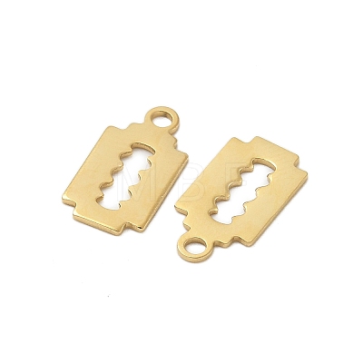 304 Stainless Steel Charms STAS-L080-460G-1