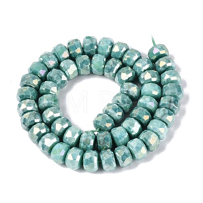 Anti-Tarnish Electroplate Glass Beads Strands GLAA-T025-10mm-11S-1