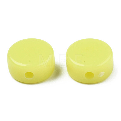 Opaque Acrylic Beads SACR-N014-002F-1