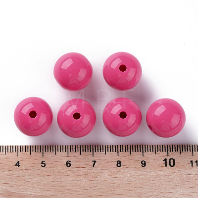 Opaque Acrylic Beads MACR-S370-C16mm-A13-1