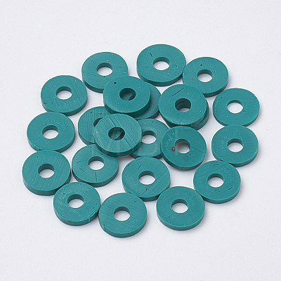 Handmade Polymer Clay Beads CLAY-R067-4.0mm-07-1