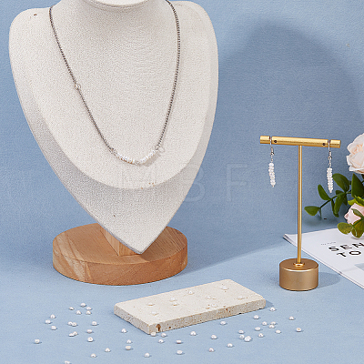 1 Strand Natural Keshi Pearl Cultured Freshwater Pearl Beads Strands PEAR-HS0001-26A-1