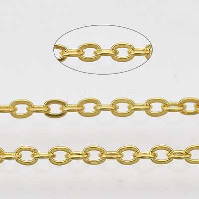 Brass Coated Iron Cable Chains CH-T002-05G-1