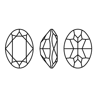 Preciosa® MAXIMA Crystal Fancy Stones X-PRC-FF14-90070-1