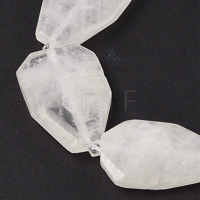 Natural Quartz Crystal Beads Strands G-P548-B02-01-1