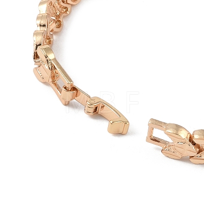 Brass Link Chain Bracelets for Women Men BJEW-P324-01J-KCG-1