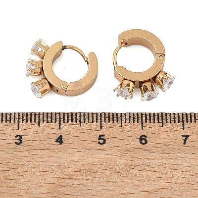 201 Stainless Steel Hoop Earrings EJEW-D354-15G-1