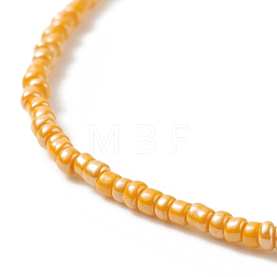 Gemstone Chips & Plastic Pearl & Glass Seed Waist Beads NJEW-C00031-1