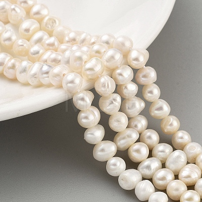 Natural Cultured Freshwater Pearl Beads Strands PEAR-C003-12B-1