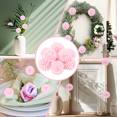 20Pcs Chrysanthemum Flower Ornaments AJEW-CN0003-07B-1
