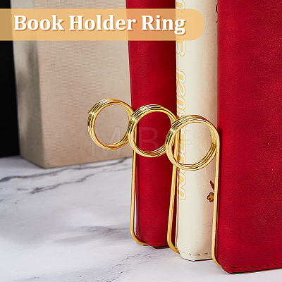 Alloy Book Clip AJEW-WH0609-633G-1