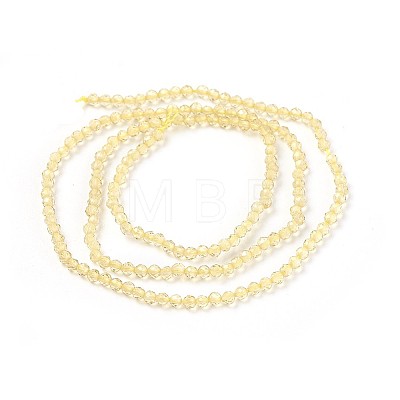 Transparent Glass Beads Strands GLAA-F094-A10-1