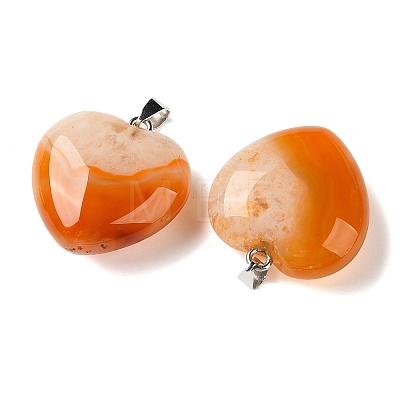 Dyed & Heated Natural Crystal Core Agate Pendants GG-CBACB71-04P-02-1