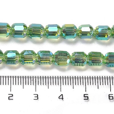 Electroplate Glass Beads X1-EGLA-D030-19K-1