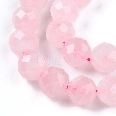 Natural Rose Quartz Beads Strands G-S345-8mm-34-1