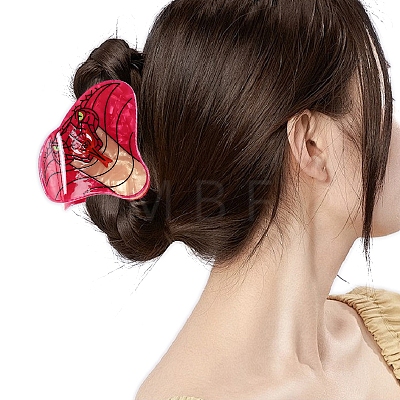 Cellulose Acetate Claw Hair Clips PW-WGF311E-03-1