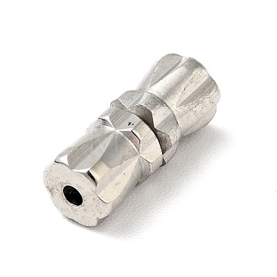 304 Stainless Steel Screw Clasps STAS-C056-10P-1
