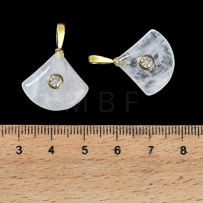 Natural Quartz Crystal Pendants GG-CBA1AE1-01G-08-1