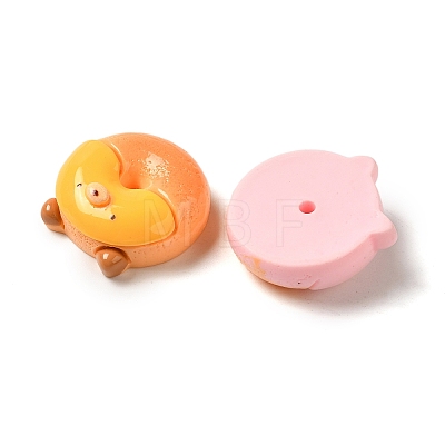 Cute Animal Bread Opaque Resin Decoden Cabochons RESI-S01-01-1