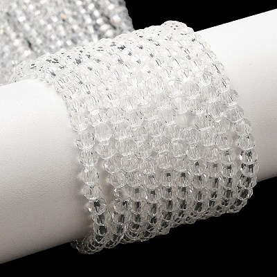 Transparent Glass Beads Strands LS-EGLA-A035-T3mm-D19-1