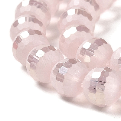 Electroplate Glass Beads Strands EGLA-Z001-03A-AB02-1