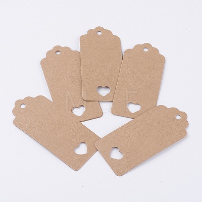 Jewelry Display Paper Price Tags CDIS-WH0003-02-1