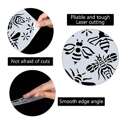 PET Plastic Drawing Painting Stencils Templates DIY-WH0284-007-1