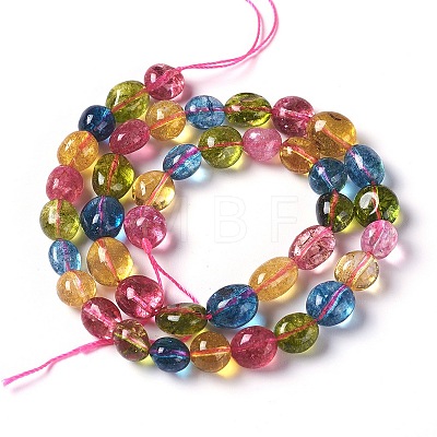 Natural Quartz Beads Strands G-L493-17A-1