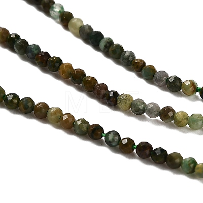Natural African Jade Beads Strands G-RM2025-33-2mm-1
