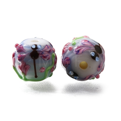 Handmade Lampwork Beads LAMP-K042-08D-1