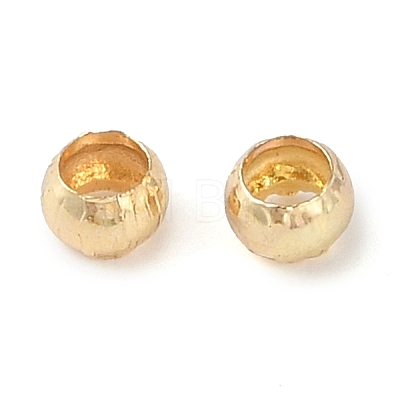 Brass Crimp Beads KK-N254-42B-G-1