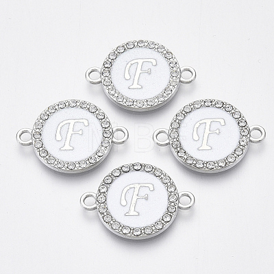 Alloy Enamel Links Connectors ENAM-TAC0003-01S-04F-1