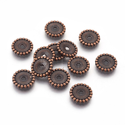 Tibetan Style Spacer Beads LS-TIBE-47916-R-FF-1