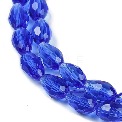 Transparent Glass Beads Strands EGLA-N013-T10mm-D11-1