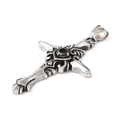 Easter 304 Stainless Steel Pendants STAS-F363-02A-AS02-1