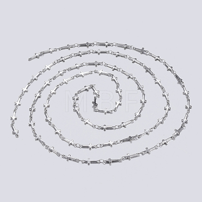 Tarnish Resistant 304 Stainless Steel Chains STAS-P197-057P-1