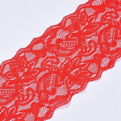 Elastic Lace Trim OCOR-WH0024-A13-1