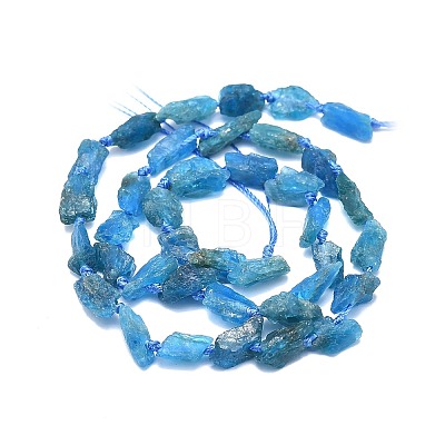 Raw Rough Natural Apatite Beads Strands G-F715-079-1