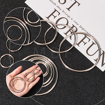 Iron Open Jump Rings FIND-SP0002-63A-1