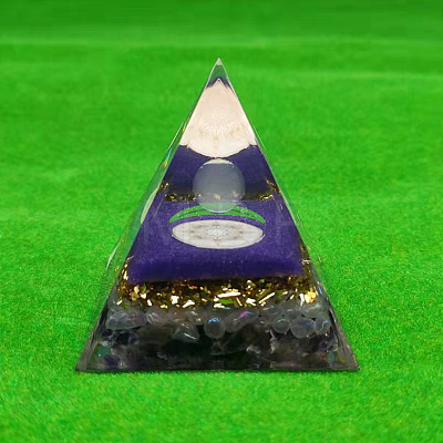 Orgonite Pyramid Resin Energy Generators PW-WGA35F6-01-1