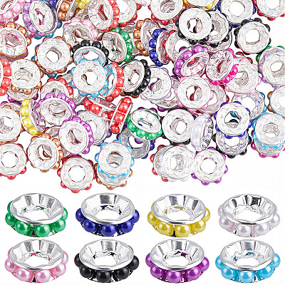 100Pcs Brass European Beads KK-SP0002-63-1