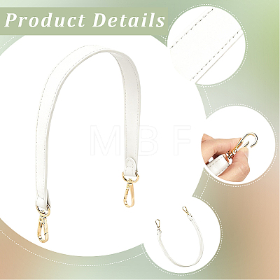 2Pcs PU Leather Bag Handles FIND-CL0002-16B-1