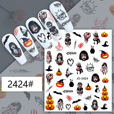 Halloween Themed Nail Art Stickers MRMJ-N033-2424-1